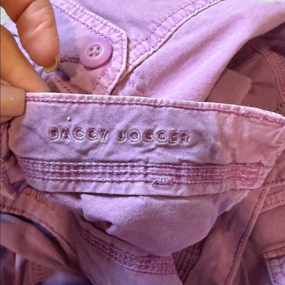 American Eagle Outfitters Pink Cargo Pants - Picture 4 of 9